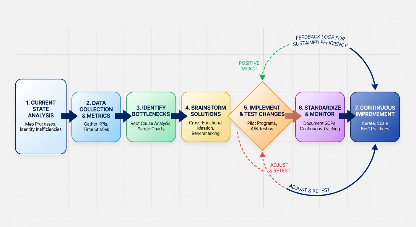Proceso de optimización y flujo de trabajo